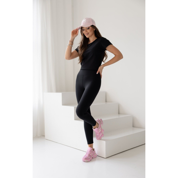 Legginsy PRĄŻEK BLACK / SOFTEX / Paulo Connerti / S - M - L - XL